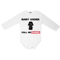 Carra Vader call me Baber бебешко боди